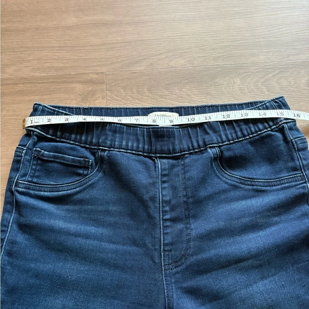 UpWest Pull On Skinny Jeans Dark Wash- size M